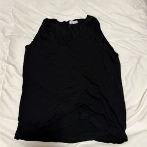 Goldie V Neck Black Sleeveless Top Size M Medium